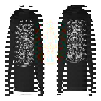 Christmas Nutcracker Merry Christmas Xmas Morning Holiday Long Sleeve T-Shirt - Seseable