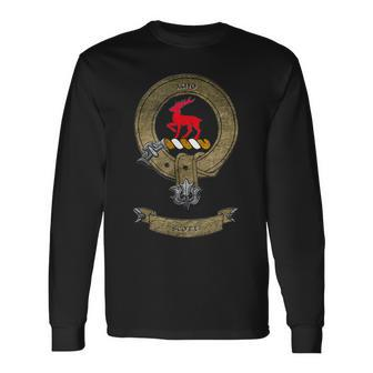 Clan Scott Scottish Pride Love Family Coat Of Arms Long Sleeve T-Shirt | Mazezy
