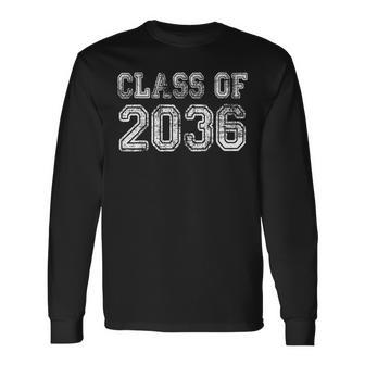 Class Of 2036 Grow With Me Kindergarten Class Of 2036 Long Sleeve - Monsterry AU