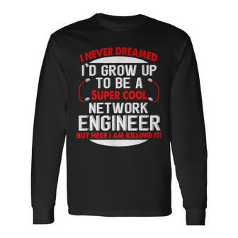Cloud Computing Data Science Information Technology Long Sleeve T-Shirt | Mazezy