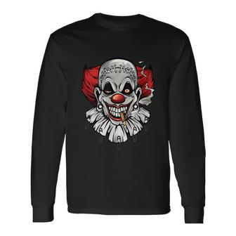 Clown Horror Halloween Halloween Long Sleeve T-Shirt | Mazezy