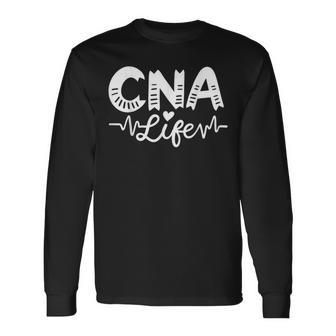 Cna Certified Nursing Assistant Cna Life Long Sleeve T-Shirt - Seseable