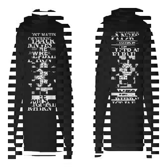 Content Marketing Managers Left-Brain Meets Right-Brain Long Sleeve T-Shirt | Mazezy
