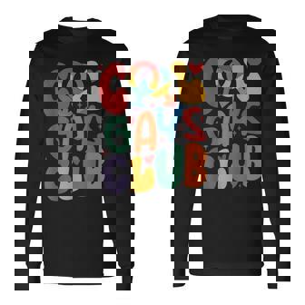 Cool Gays Club Cool Pride Club Gay Pride Long Sleeve T-Shirt | Mazezy