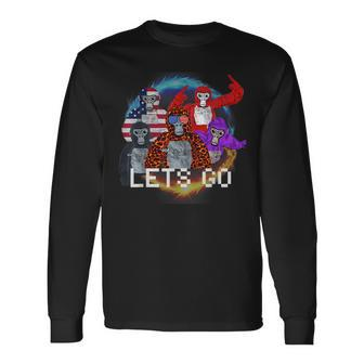 Cool Gorilla Tag Update Merch For Boys Long Sleeve T-Shirt - Monsterry AU