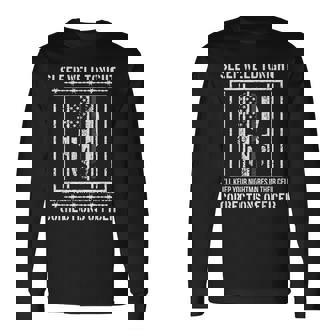 Corrections Officer Proud Correctional Officer Long Sleeve T-Shirt - Thegiftio