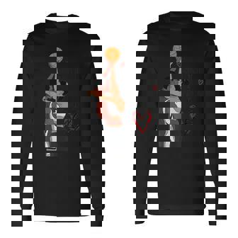 Couple Basketball In Movies Love Long Sleeve T-Shirt - Monsterry