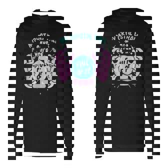 My Crystal Ball Says Youre Full Of It Psychic Humor IT Long Sleeve T-Shirt T-Shirt | Mazezy