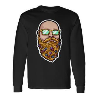 Cult Of Ben Bald Bearded & Beautiful Long Sleeve T-Shirt | Mazezy