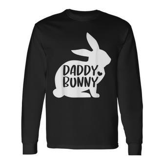 Daddy Bunny Easter Day For Father Adult Rabbit Long Sleeve T-Shirt | Mazezy
