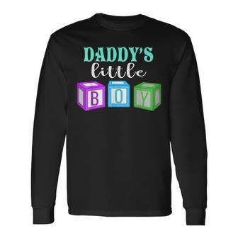 Daddy's Little Boy Abdl T Ageplay Clothing For Him Long Sleeve T-Shirt | Mazezy