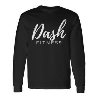 Dash Fitness Men Women Fitness Tee Gymer Long Sleeve T-Shirt - Monsterry