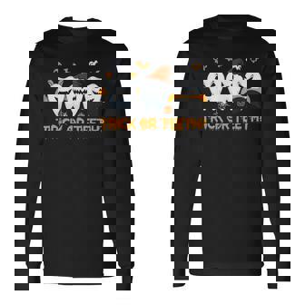 Dental Squad Trick Or Th Dentist Halloween Costume Long Sleeve T-Shirt | Mazezy