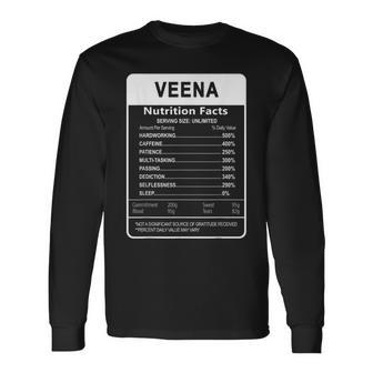 I Destroy Silence Veena Player Vintage Veena Long Sleeve T-Shirt | Mazezy