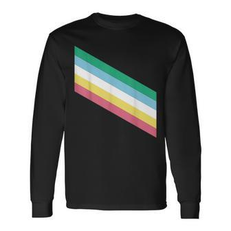 Disability Pride Flag Long Sleeve T-Shirt - Monsterry AU