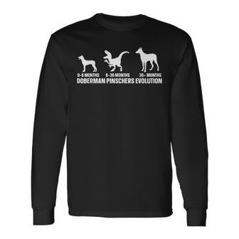 Dog Lover Quote For A Doberman Pinscher Owner Long Sleeve - Seseable
