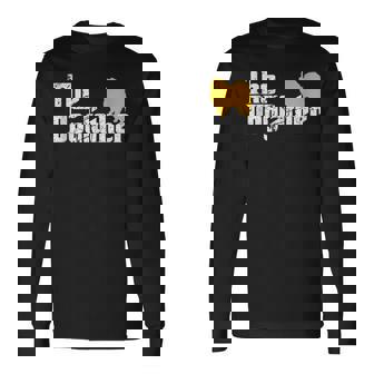 The Dogfather American Eskimo Lovers Dog Long Sleeve T-Shirt | Mazezy