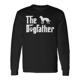 The Dogfather Anatolian Shepherd Dog For Father Long Sleeve T-Shirt | Mazezy