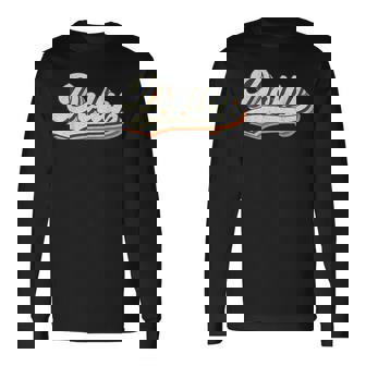 Dolly Name Personalized Vintage Retro Dolly Sport Name Long Sleeve T-Shirt | Mazezy