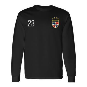 Dominican Republic Number 23 Sports Jersey Twenty-Three Long Sleeve T-Shirt T-Shirt | Mazezy