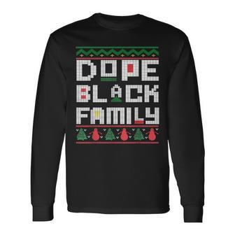 Dope Black Junenth Freedom Day 1865 Independence Long Sleeve T-Shirt T-Shirt | Mazezy