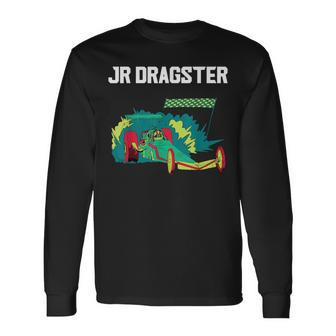 Drag Racing Jr Dragster Car Racing Race Car Racing Long Sleeve T-Shirt T-Shirt | Mazezy