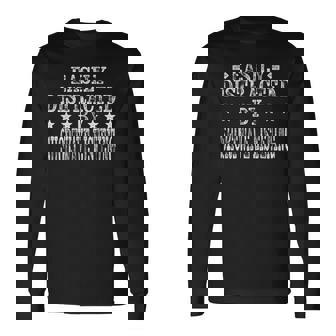 Easily Distracted By Shortwave Listening Listening Long Sleeve T-Shirt | Mazezy