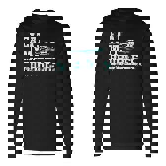 Eat My Bubbles Swimming For Swimmer Swim Team Long Sleeve T-Shirt | Mazezy