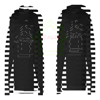 Edm Rave Gear Techno Clubbing Dj Clothing Italo House Music Long Sleeve T-Shirt | Mazezy