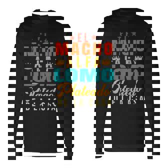 El Macho Lomo Plateado De La Casa Papa Dia Del Padre Long Sleeve T-Shirt - Seseable