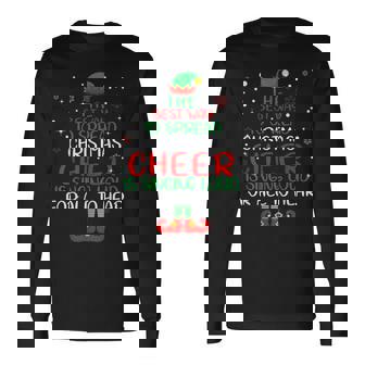 Elf The Best Way To Spread Christmas Cheer Long Sleeve T-Shirt - Thegiftio