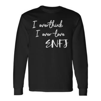 Enfj Extrovert Myers Briggs Personality Type Long Sleeve T-Shirt | Mazezy