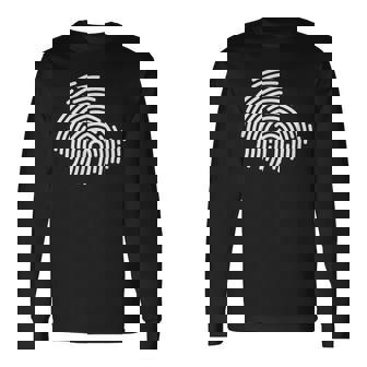 Ethiopia Ashara Fingerprint On Ethiopian Map Long Sleeve T-Shirt | Mazezy