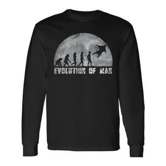 Evolution Base Jumping Wingsuit Flying Skydiving Wingsuit Long Sleeve T-Shirt | Mazezy