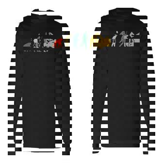 Evolution Car Mechanic Car Workshop Mechanic Long Sleeve T-Shirt | Mazezy