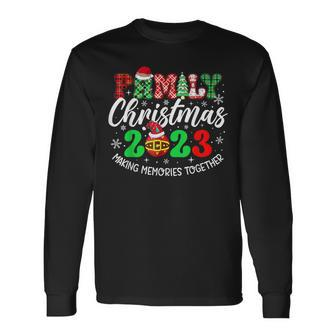 Family Christmas 2023 Making Memories Together Long Sleeve T-Shirt | Mazezy