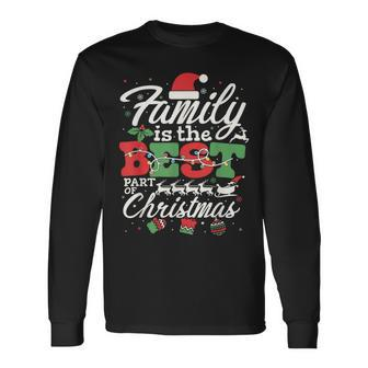 Family Christmas 2023 Matching Xmas Crew Squad Team Long Sleeve T-Shirt | Mazezy