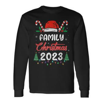 Family Christmas 2023 Matching Christmas 2023 Long Sleeve T-Shirt | Mazezy