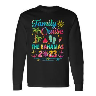 Family Cruise The Bahamas 2023 Summer Matching Family Outfit Long Sleeve - Monsterry