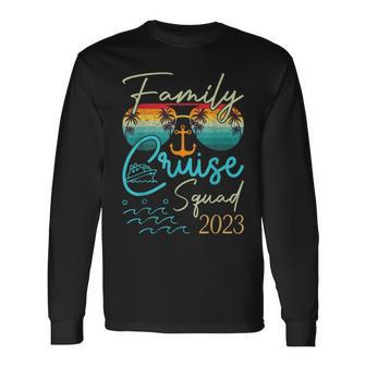 Family Cruise Squad 2023 Vacation Matching Group Long Sleeve T-Shirt - Thegiftio UK