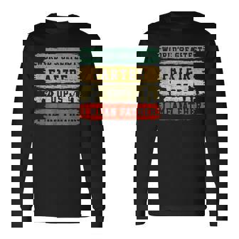 Father Day Best Dad Father Daddy Hero Number One Dad Long Sleeve T-Shirt T-Shirt | Mazezy