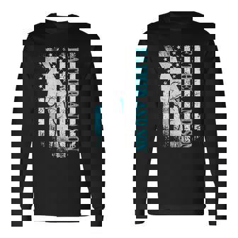 Father And Son American Flag Matching Fathers Day Father Son Long Sleeve T-Shirt T-Shirt | Mazezy