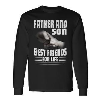 Father And Son Best Friends For Life Cool Matching Long Sleeve T-Shirt T-Shirt | Mazezy
