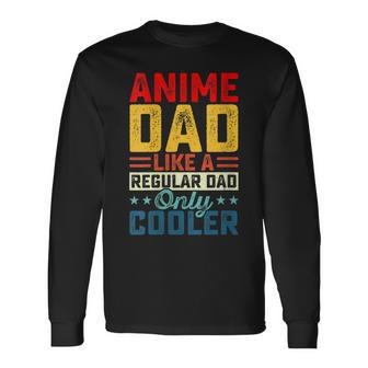 Father’S Day Anime Dad Daddy Father Papa Graphic From Son Long Sleeve T-Shirt T-Shirt | Mazezy