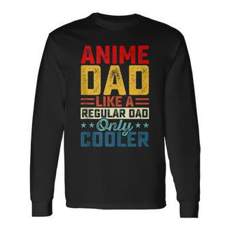 Father’S Day Anime Dad Daddy Father Papa Graphic From Son Long Sleeve T-Shirt T-Shirt | Mazezy