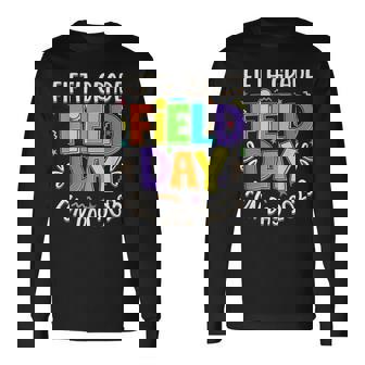 Fifth Grade Field Day Fun Day 2023 Last Day Of School Long Sleeve T-Shirt T-Shirt | Mazezy
