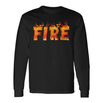 Fire And Ice Last Minute Halloween Matching Couple Costume Long Sleeve T-Shirt - Monsterry AU