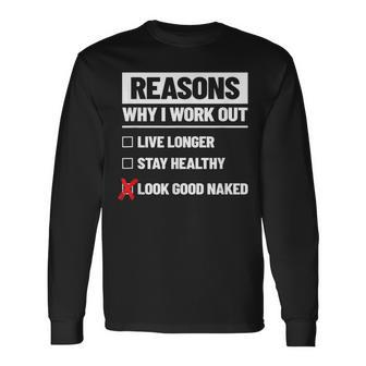 Fitness Meme Workout Motivation Quotes Workout Long Sleeve T-Shirt T-Shirt | Mazezy