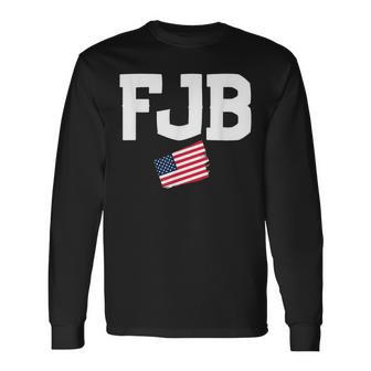 Fjb Joe Biden Pro America Anti Joe Biden Long Sleeve T-Shirt | Mazezy AU
