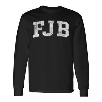 Fjb Periodic Table Vintage Pro America Long Sleeve T-Shirt | Mazezy